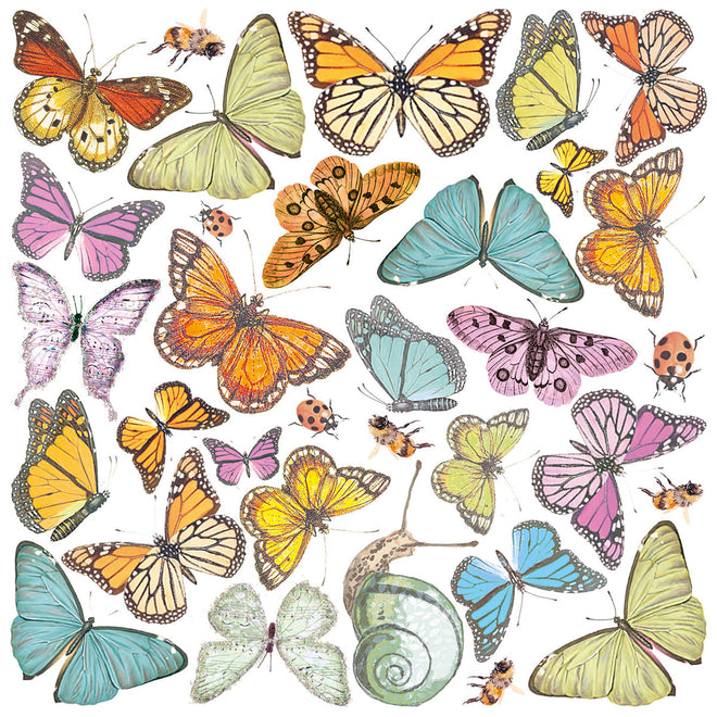 Ciao Bella Enchanted Land Fussy Cut Pad 6"x6" 24/Pkg