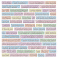 Ciao Bella Enchanted Land Fussy Cut Pad 6"x6" 24/Pkg