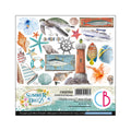 Ciao Bella Summer Breeze Fussy Cut Pad 6"x6" 24/Pkg