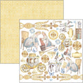 Midnight Spell Fussy Cut Pad 6"x6" 24/Pkg