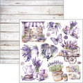 Morning In Provence Fussy Cut Pad 6"x6" 24/Pkg