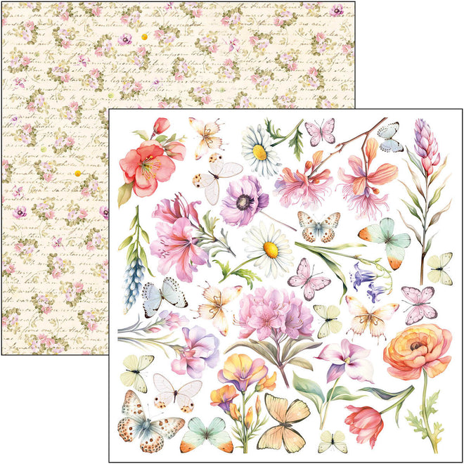 Flower Shop Fussy Cut Pad 6"x6" 24/Pkg