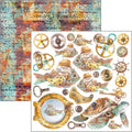Coral Reef Fussy Cut Pad 6"x6" 24/Pkg