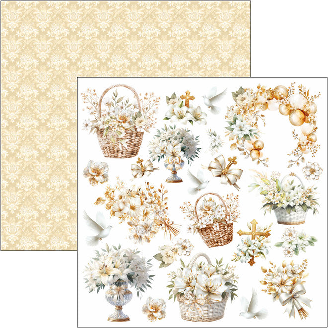 Blessing Day Fussy Cut Pad 6"x6" 24/Pkg