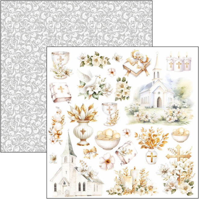 Blessing Day Fussy Cut Pad 6"x6" 24/Pkg
