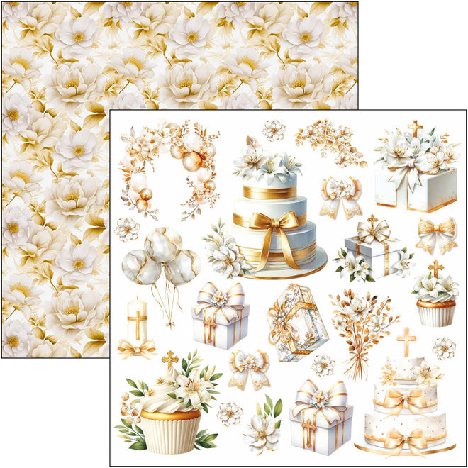 Blessing Day Fussy Cut Pad 6"x6" 24/Pkg