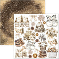 Winter Season Fussy Cut Pad 6"x6" 24/Pkg