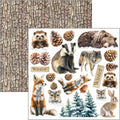 Forest Tales Fussy Cut Pad 6"x6" 24/Pkg