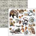 Forest Tales Fussy Cut Pad 6"x6" 24/Pkg
