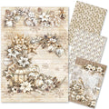 Rice Paper A4 MIXED 4/Pkg Winter Season
