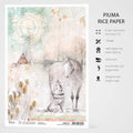 Ciao Bella Rice Paper A4 Love knows no borders