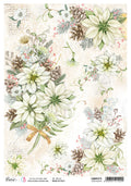 Ciao Bella Rice Paper A4 Piuma Good Wishes - 5 Sheets