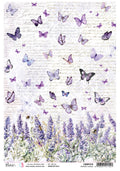 Rice Paper A4 Piuma Fragrant Garden - 5 Sheets