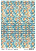 Rice Paper A4 Maritime Oxidation - 5 Sheets