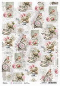 Rice Paper A4 Timeless melodies - 5 Sheets