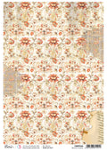 Rice Paper A4 Healing Flowers - 5 Sheets