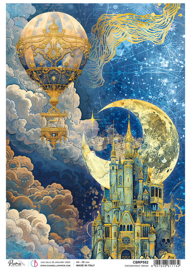 Rice Paper A4 Enchantment Dream - 5 Sheets
