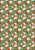 Rice Paper A5 Mixed 8/Pkg Christmas Vibes
