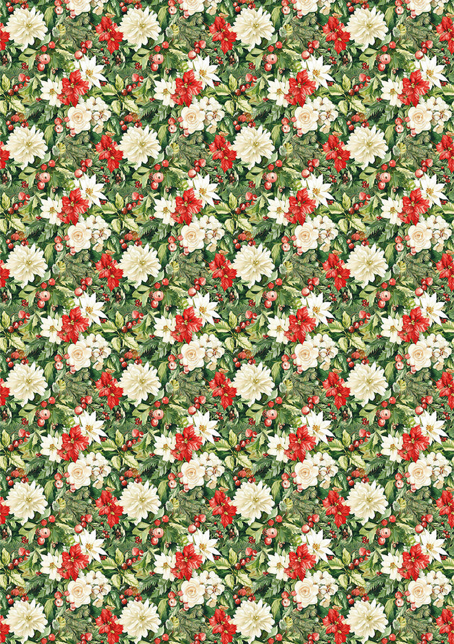 Rice Paper A5 Mixed 8/Pkg Christmas Vibes
