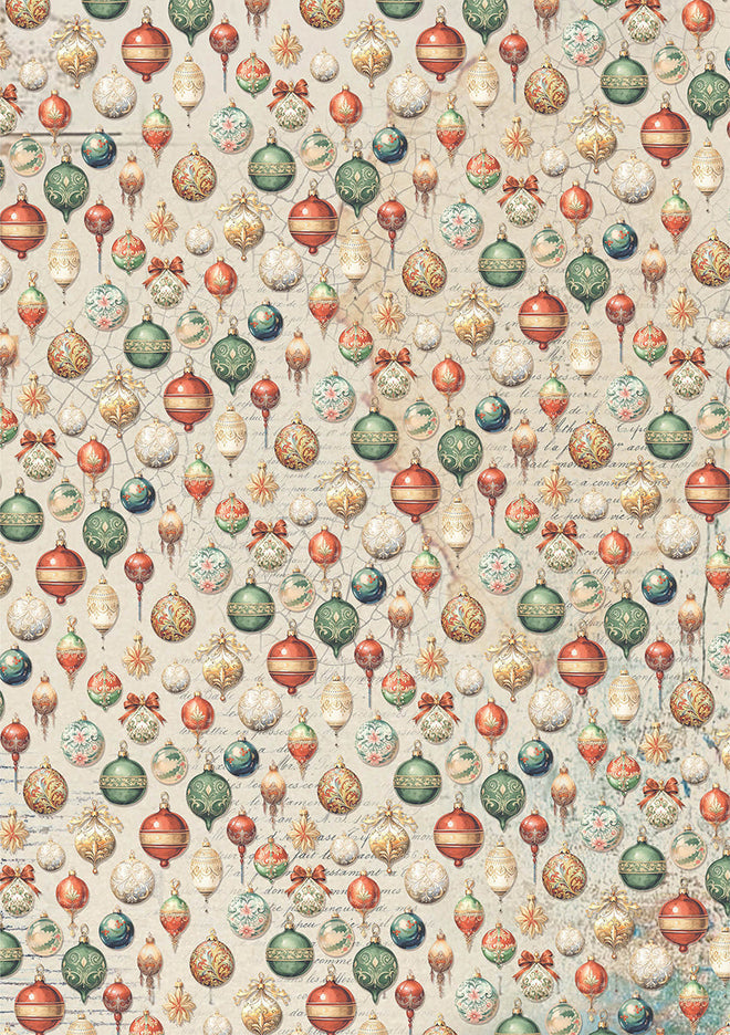 Rice Paper A5 Mixed 8/Pkg Christmas Vibes