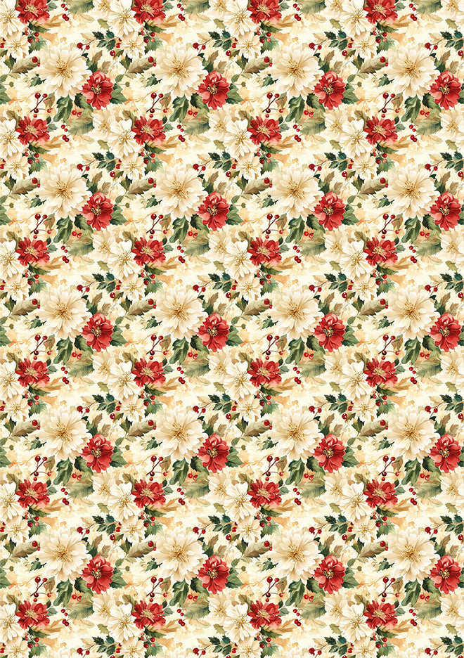 Rice Paper A5 Mixed 8/Pkg Christmas Vibes