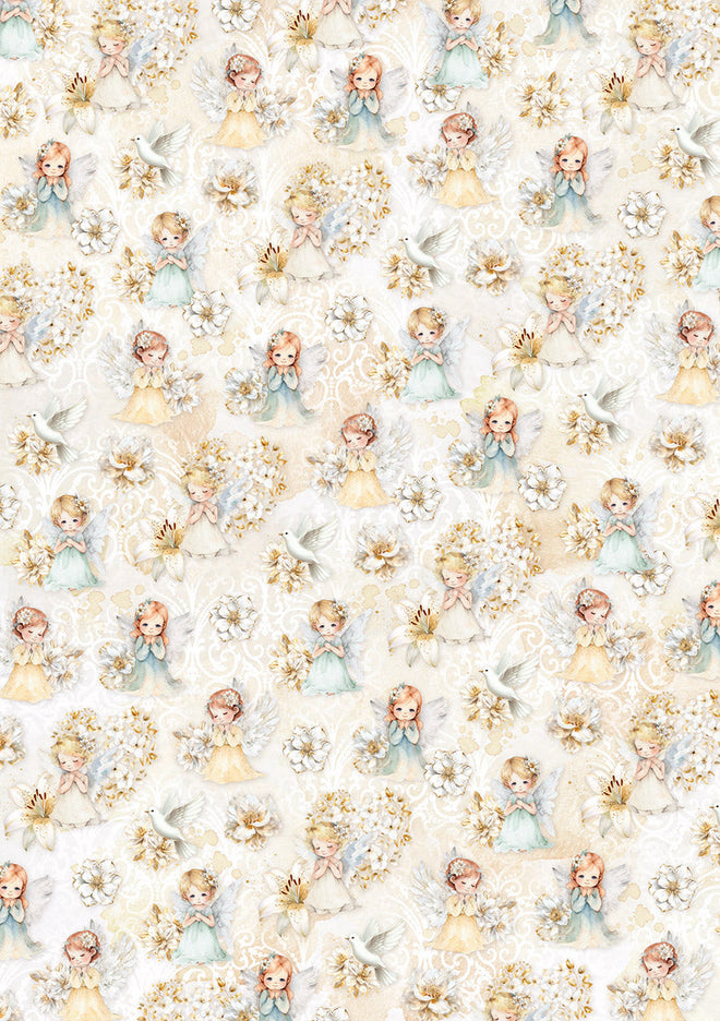 Rice Paper A5 MIXED 8/Pkg Blessing Day