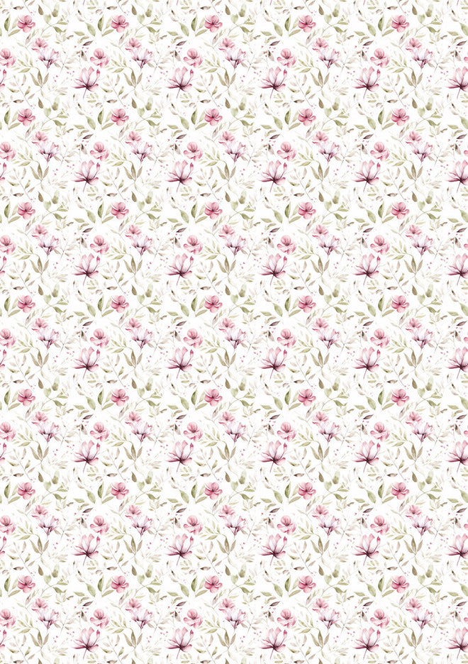 Rice Paper A5 MIXED 8/Pkg Secret Garden