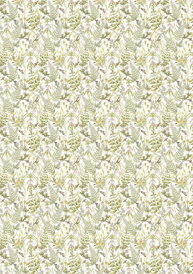 Rice Paper A5 MIXED 8/Pkg Secret Garden