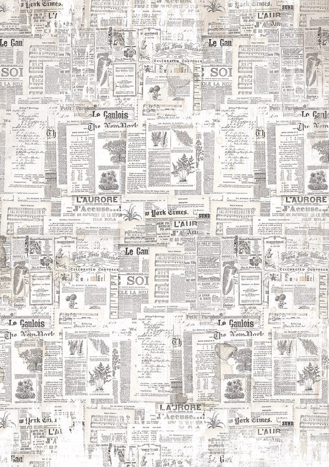 Rice Paper A5 MIXED 8/Pkg Secret Garden