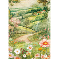 Rice Paper A5 MIXED 8/Pkg Woodland Party