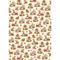 Rice Paper A5 MIXED 8/Pkg Woodland Party