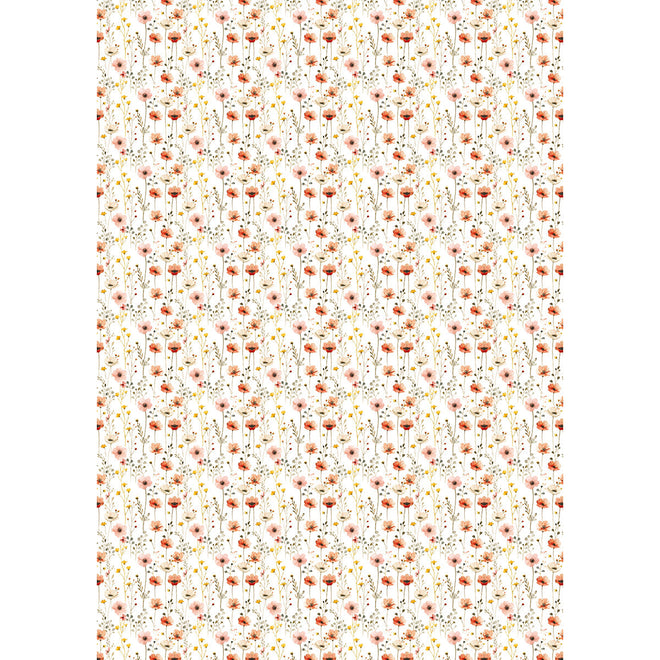 Rice Paper A5 MIXED 8/Pkg Woodland Party