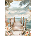 Rice Paper A5 MIXED 8/Pkg Summer Days