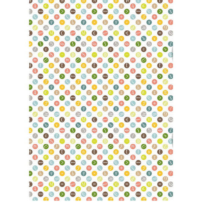 Rice Paper A5 MIXED 8/Pkg Back To School