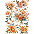 Rice Paper A5 MIXED 8/Pkg Hello Fall