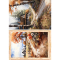 Rice Paper A5 MIXED 8/Pkg Hello Fall
