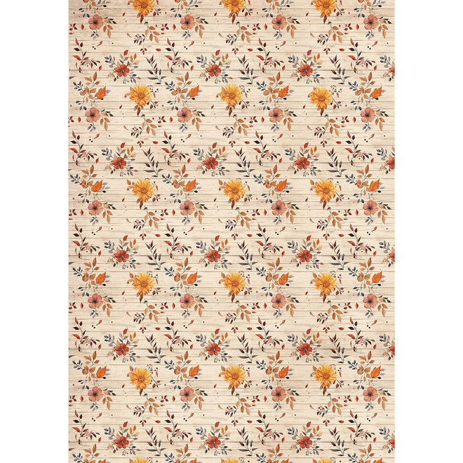 Rice Paper A5 MIXED 8/Pkg Hello Fall