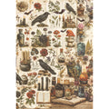 Rice Paper A5 MIXED 8/Pkg Dark Academia