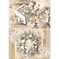 Rice Paper A5 MIXED 8/Pkg Winter Season