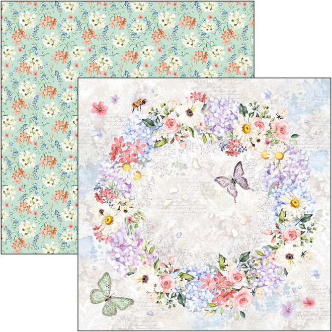 Ciao Bella Enchanted Land Patterns Pad 12"x12" 8/Pkg