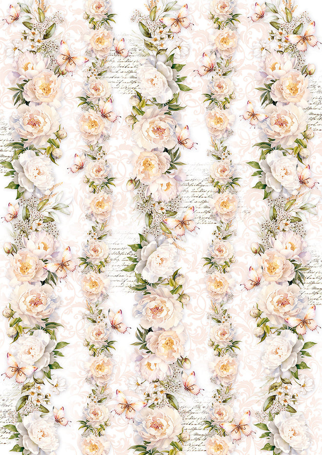 Vellum Always & Forever Paper Patterns A4 6/Pkg