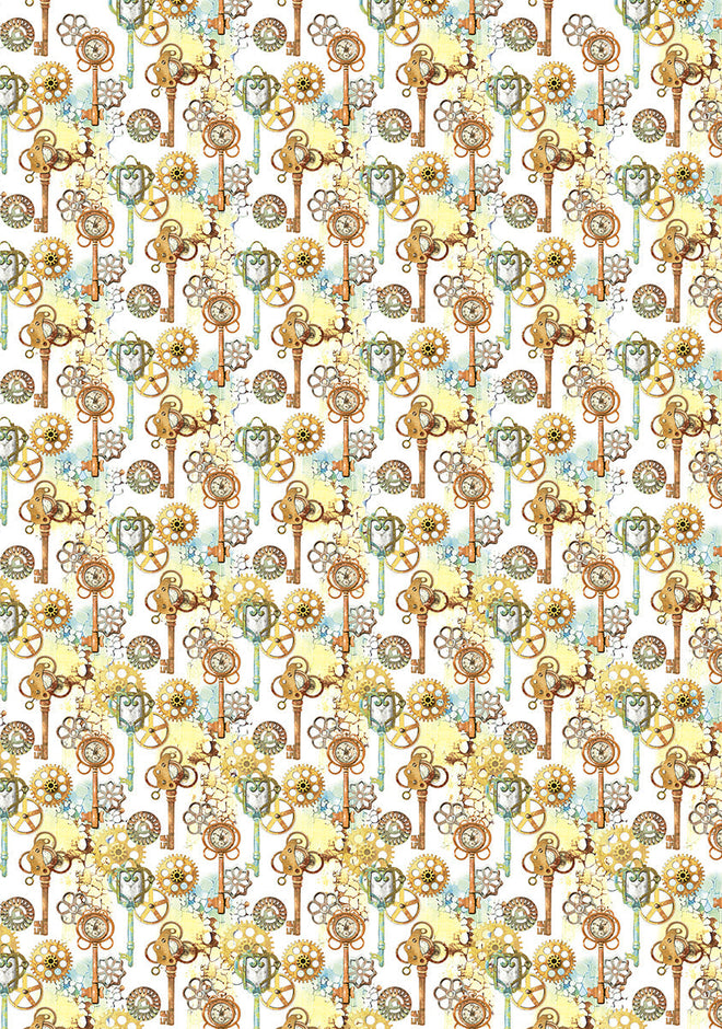 Vellum Coral Reef Paper Patterns A4 6/Pkg