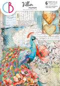 Majestic Dream Vellum Paper Patterns A4 6/Pkg