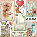 Vellum Majestic Dream Fussy Cut 6"x6" 6/Pkg