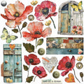 Vellum Majestic Dream Fussy Cut 6"x6" 6/Pkg
