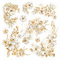 Vellum Blessing Day Fussy Cut 6"x6" 6/Pkg