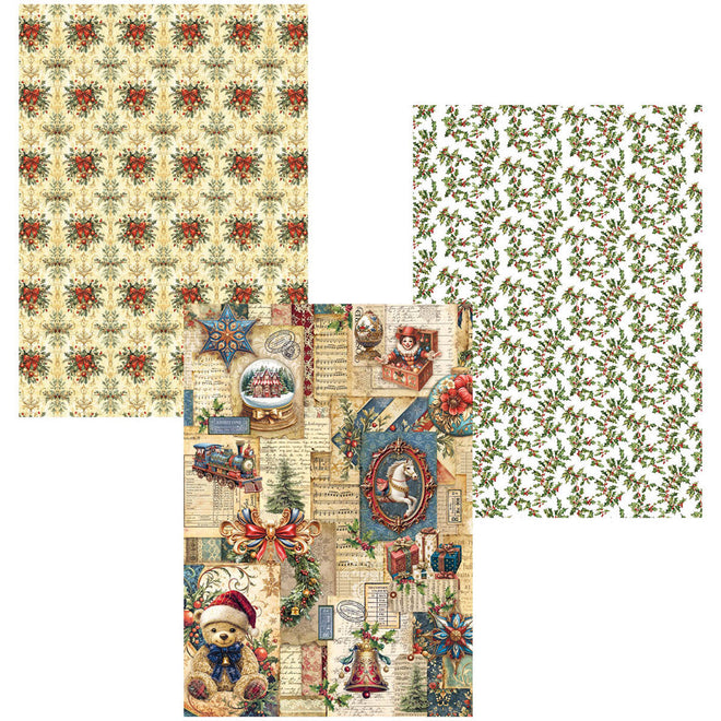 Deluxe Paper Gold & Vellum Dual Pack A4 MIXED 6/Pkg Toy Shop