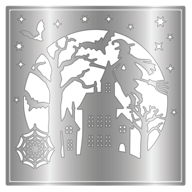 Crafter's Companion Create a Card Die Set Haunted House
