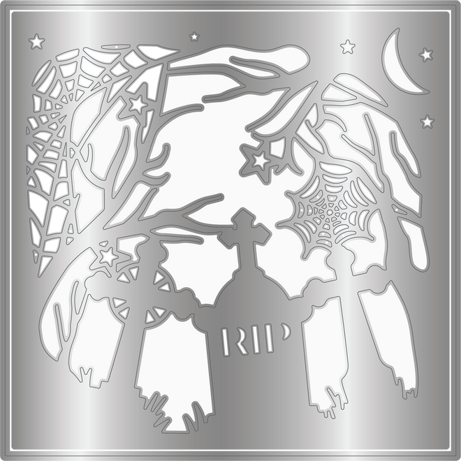Crafter's Companion Create a Card Die Set Spooky Graveyard