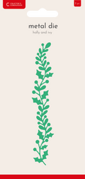 Crafter’s Companion Metal Die - Holly and Ivy